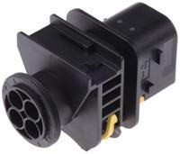 1-1703818-1 TE Connectivity, HDSCS Automotive Connector Plug Black Cable Mount 4 Way