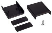 192-0784 RS PRO Black ABS Enclosure, IK06, 69.3 x 63.3 x 29.1mm