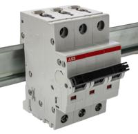 2cds253001r0024-s203-c2 ABB System Pro M Compact S200 MCB, 3P, 2A Curve C, 400V AC, 10 kA Breaking Capacity