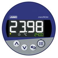 7010900-01-25-02000 Jumo miroTRON Panel Mount Controller, 60 x 80mm 2 (1Pt100, 1 DI) Input, 1 Output Relay, 230 V ac Supply Voltage PID