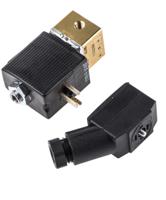134146 Burkert Solenoid Valve , 3 Port, NC, 230 V ac 127 mm
