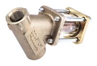 222300 Spirax Sarco Bronze Sight Glass Check Valve, BSPP 1/2in, 3.6 bar