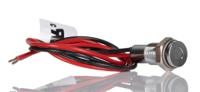 171-3776 RS PRO Green, Red Panel Mount Indicator, 1.8 → 3.3V dc, 6mm Mounting Hole Size, Lead Wires Termination, IP67