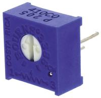 3386p-1-205lf 2MΩ, Through Hole Trimmer Potentiometer 0.5W Top Adjust Bourns, 3386