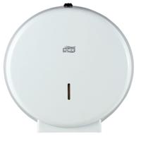 246040 Tork White Metal Toilet Roll Dispenser, 118mm x 325mm x 319mm