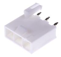 39-30-2030 Molex Mini-Fit Jr Series Straight Through Hole PCB Header, 3 Contact(s), 4.2 mm Pitch, 1 Row, Shrouded