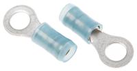 320574 TE Connectivity, PIDG Insulated Ring Terminal, M4.5 Stud Size, 1mm² to 2.6mm² Wire Size, Blue