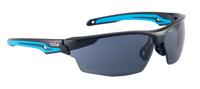 tryopol Bolle Safety TRYON Anti-Mist Safety Glasses, Smoke PC Lens