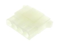 1-480424-0 TE Connectivity Commercial MATE-N-LOK Male Connector Housing, 5.08mm Pitch, 4 Way, 1 Row