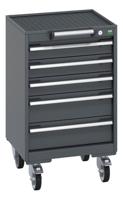 4040213277v Bott 5 Drawer Steel Wheeled Drawer