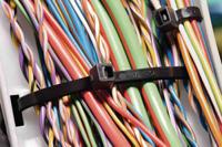 111-05000-t50r-pa66-bk HellermannTyton Cable Tie, 200mm x 4.6 mm, Black Polyamide 6.6 (PA66), Pk-500