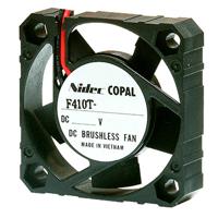 f410t-05lc Nidec Components Axial Fan, 5 V dc, DC Operation, 400mW, 80mA Max