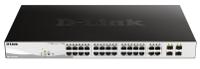 dgs-1210-24pe D-Link 28-Port Gigabit Smart Managed PoE Switch, Smart 28 Port Smart Switch With PoE EU
