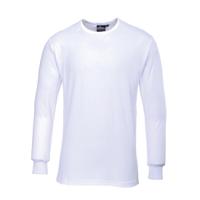 b123whrl Portwest Polyester T-Shirt, UK- 16in, EUR- 44cm