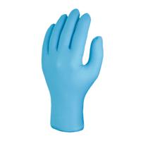 skyutah Skytec SKYUTAH Blue Nitrile Nitrile Chemical Resistant Gloves, Size 11/2XL, Uncoated Coating
