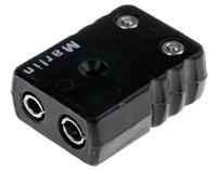 547-7691 RS PRO Standard Thermocouple Connector for Use with Type J Thermocouple, RoHS Compliant Standard