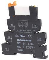 st3p3lc4-3-1416100-2 TE Connectivity SNR Series Interface Relay, DIN Rail Mount, 24V dc Coil, SPDT, 1-Pole