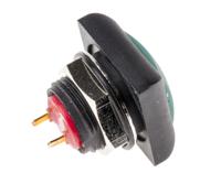 820-7561 RS PRO Push Button Switch, Momentary, PCB, 13.6mm Cutout, SPST, 30V dc, IP67
