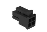 g88mph0422ceu Amphenol Communications Solutions, G88MPH0422 Housing Plug, 3mm Pitch, 4 Way, 2 Row Vertical
