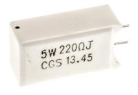 sqmr5220rj TE Connectivity 220Ω Metal Oxide Resistor 5W ±5% SQMR5220RJ