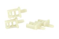 152-51059 HellermannTyton Natural Cable Tie Mount 14.8 mm x 15mm, 5.4mm Max. Cable Tie Width
