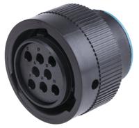 hdp26-18-8se Deutsch Circular Connector, 8 Contacts, Cable, 2.39 mm Connector, Plug, Female, IP67, HD20 Series