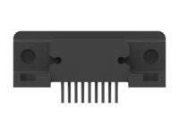 5745131-1 TE Connectivity 5745131 9 Way Right Angle Board Mount D-sub Connector Receptacle, 2.74mm Pitch