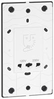 5-721-53 Legrand Arteor White 1 Gang Shaver Socket, Indoor Use