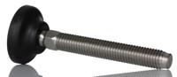 185-4507 RS PRO M12 Stainless Steel Adjustable Foot, 1000kg Static Load Capacity 30° Tilt Angle