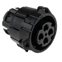 121583-0000 ITT Cannon, APD 4 Pole Din Plug, DIN 72585, 48 V dc IP67, IP69K, Male, Cable Mount