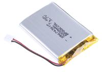 125-1266 RS PRO RS PRO, 3.7V, 674361, Lithium Polymer Rechargeable Battery, 2Ah
