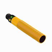 s18sp6rq Banner Through Beam Photoelectric Sensor, Barrel Sensor, 20 m Detection Range
