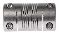 703323535 Huco Beam Coupling, 32mm Outside Diameter, 12mm Bore, 57.2mm Length Coupler