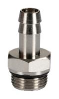 176-2041 RS PRO Hose Connector Hose Tail Adaptor, BSPP 3/8in 10mm ID, 5 MPa, 50 bar