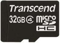 ts32gusdc4 Transcend 32 GB MicroSDHC Micro SD Card, Class 4