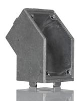 3842554450 Bosch Rexroth 45° Connector, Connecting Component, Strut Profile 45 x 45 mm, Groove Size 10mm