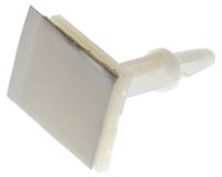lcbsb-12-01-art LCBSB-12-01 ART, 19.1mm High Nylon PCB Support for 4mm PCB Hole, 17.8 x 17.8mm Base