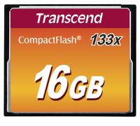 ts16gcf133 Transcend CompactFlash 16 GB MLC Compact Flash Card