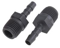 795-095 RS PRO Hose Connector, Straight Hose Tail Adaptor, BSP 1/4in 5mm ID