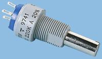 p13lfl472mlb10 Vishay P13 4.7kΩ Rotary Potentiometer 1-Gang Panel Mount, P13LFL472MLB10