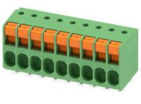 1017510 Phoenix Contact TDPT 2.5/ 9-SP-5.08 Series PCB Terminal Block, 9-Contact, 5.08mm Pitch, Through Hole Mount, 1-Row,