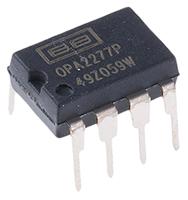 opa2277p OPA2277P Texas Instruments, Operational Amplifier, 1 MHz, 8-Pin 18 V PDIP
