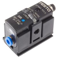 sde5-d10-o-q4-p-m8 Festo Pressure Sensor, 15 to 30V dc, IP40 10bar