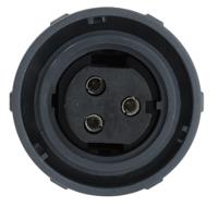 pxp701003sst1315 Bulgin Circular Connector, 3 Contacts, Cable, Standard Connector, Socket, Female, IP66, IP68, IP69K, Buccaneer 7000