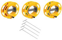 es-162p4-2 Fluke ES-162P4-2 4-Pole Stake Kit, For Use With Fluke 1623-2 & Fluke 1625-2
