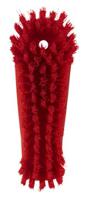 38904 Vikan Hard Bristle Red Scrubbing Brush, 36mm bristle length, Polyester bristle material