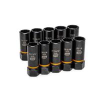 86071 GearWrench 10-Piece Metric 1/2 in Standard Socket Set with Ratchet, Extraction