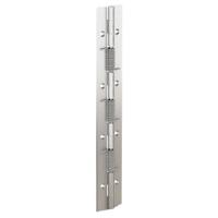 71-1-3798 Pinet Stainless Steel Spring Hinge, Screw Fixing, 240mm x 40mm x 1.5mm