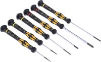 05030170001 Wera Phillips; Slotted Precision Screwdriver Set, 6-Piece, ESD-Safe