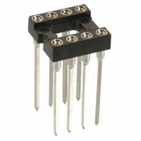d0808-42 HARWIN, D0 2.54 mm, 7.62 mm Pitch Vertical 8 Way, Through Hole Standard Pin Open Frame IC Dip Socket, 1A